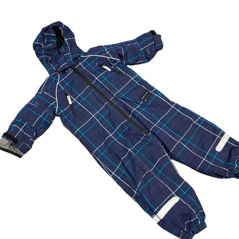 Polarn O Pryet Waterproof Performance Snowsuit 1-1.5yr 12-18 m Fleece Lined Snow
